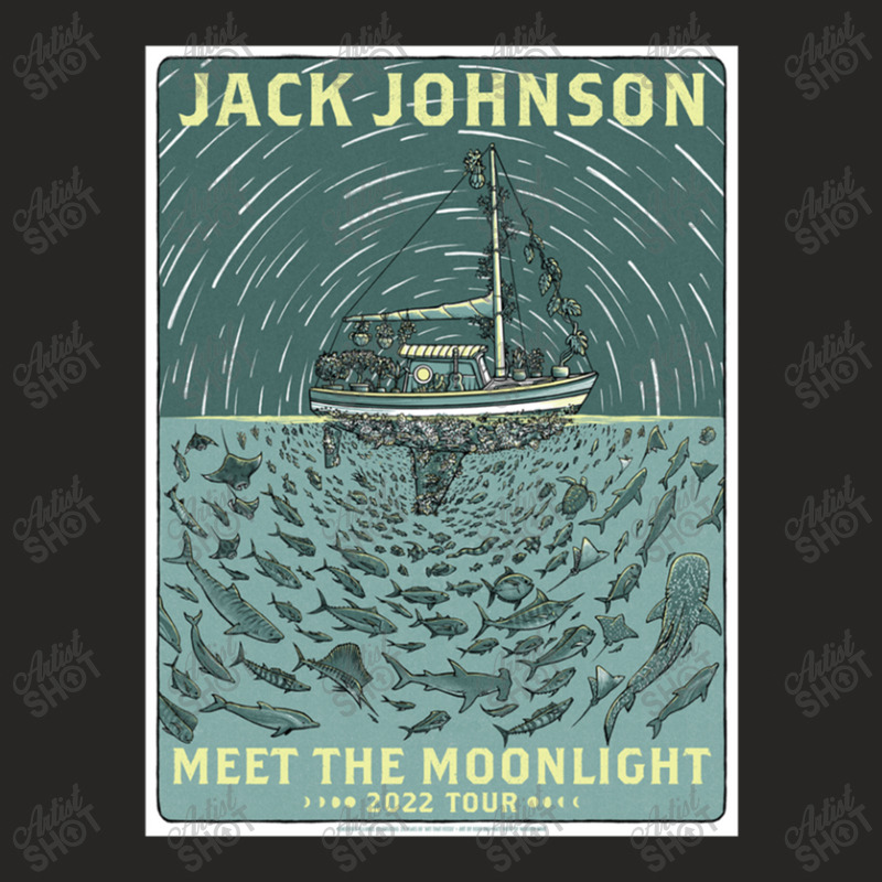 Jack Johnson Meet The Moonlight Ladies Fitted T-Shirt by HECTORNVAZQUEZ | Artistshot