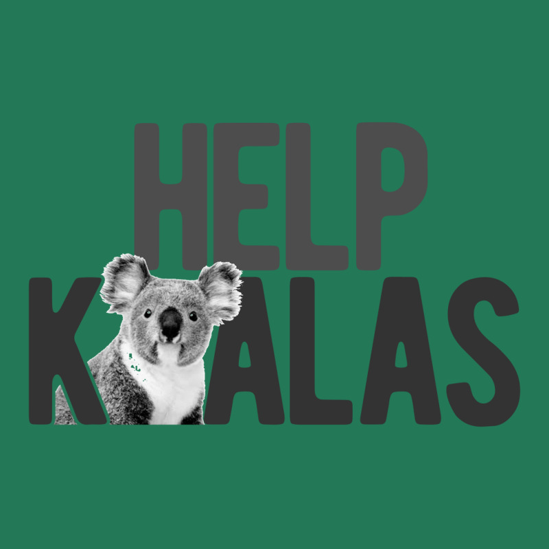 Help Koalas Ladies Fitted T-Shirt by xutas | Artistshot