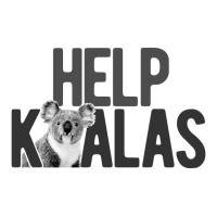 Help Koalas Maternity Scoop Neck T-shirt | Artistshot