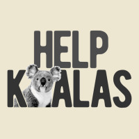 Help Koalas Cropped Hoodie | Artistshot