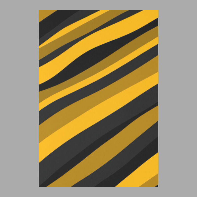 Black And Yellow Stripes T-Shirt by maasensabaghd | Artistshot