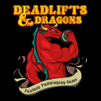 Workout Gain Funny Quote Deadlifts And Dragons Dnd V-neck Tee | Artistshot