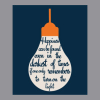 Happiness Can Be Found In A Lightbulb 3/4 Sleeve Shirt | Artistshot