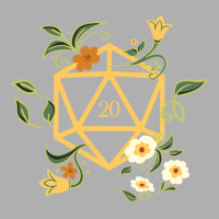 Plant Lovers Polyhedral D20 Dice Tabletop Rpg Ladies Fitted T-shirt | Artistshot