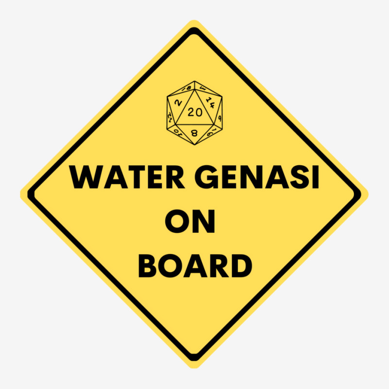 Water Genasi On Board Dnd D20 15 Oz Coffee Mug | Artistshot