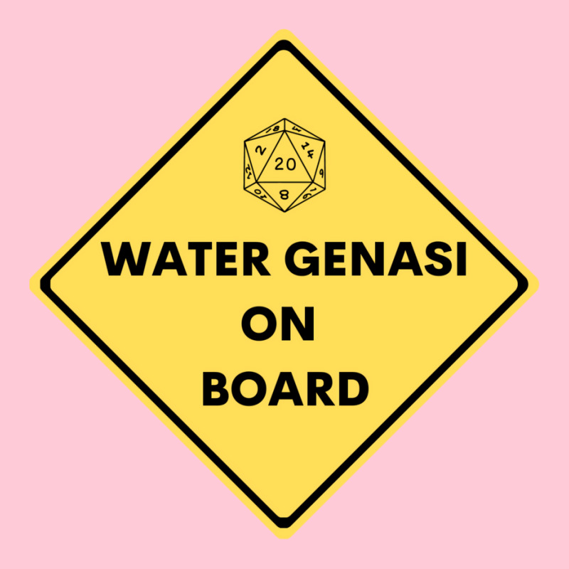 Water Genasi On Board Dnd D20 Crew Socks | Artistshot