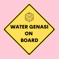 Water Genasi On Board Dnd D20 Front Car Mat | Artistshot