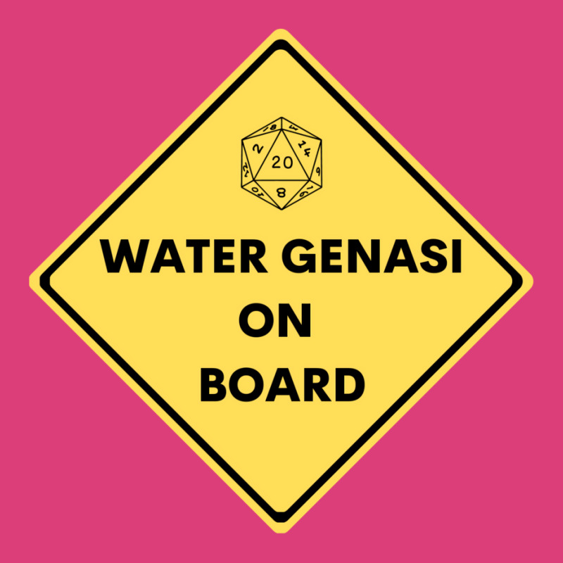 Water Genasi On Board Dnd D20 Unisex Hoodie | Artistshot