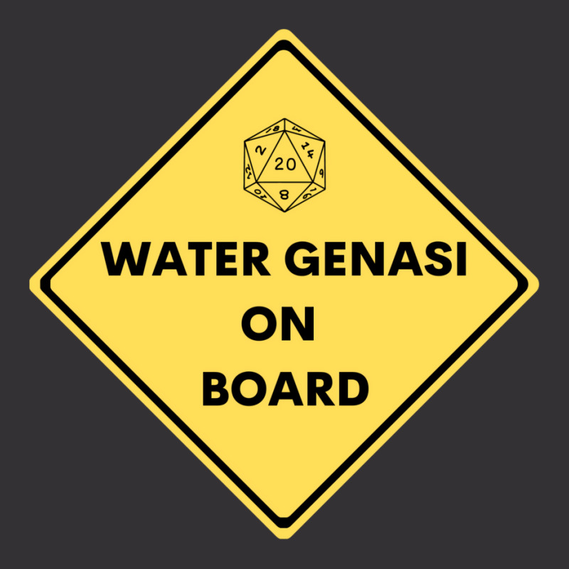 Water Genasi On Board Dnd D20 Vintage Hoodie | Artistshot