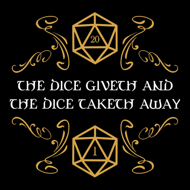 The Dice Giveth And Taketh Away Natural  And Criti Fleece Short | Artistshot