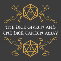 The Dice Giveth And Taketh Away Natural  And Criti Men's Polo Shirt | Artistshot