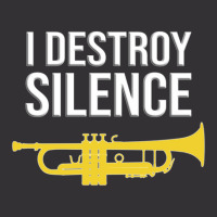 Trumpet - I Destroy Silence - Funny Trumpet Gift Vintage Short | Artistshot