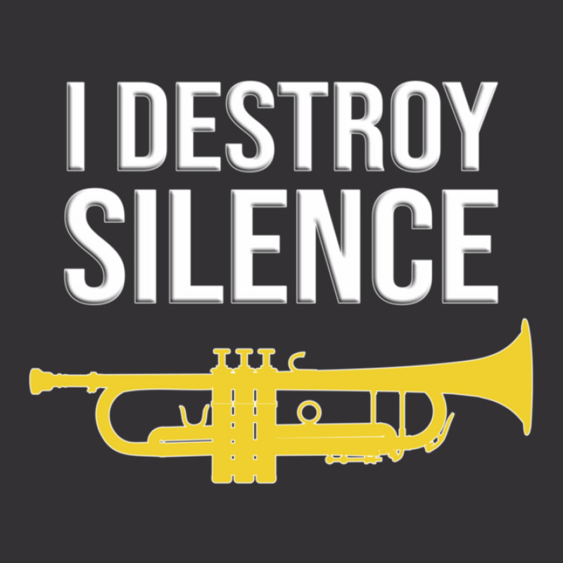 Trumpet - I Destroy Silence - Funny Trumpet Gift Vintage Short | Artistshot