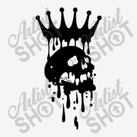 Melting Skull With Melting Crown Adjustable Cap | Artistshot