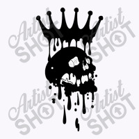 Melting Skull With Melting Crown Tank Top | Artistshot