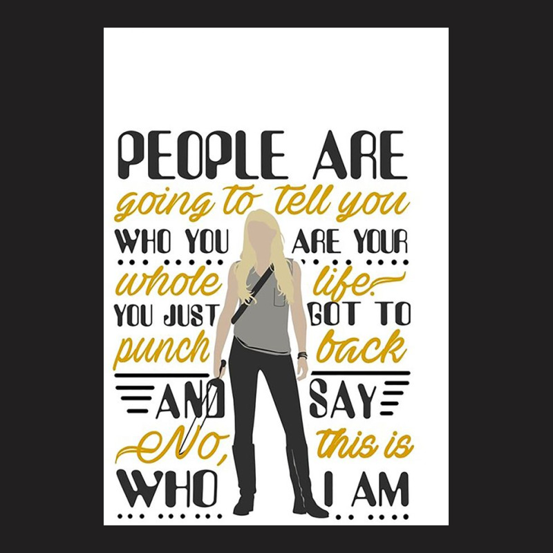 People Are Going To Tell You T-Shirt by stevewoodard | Artistshot