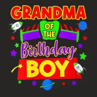 Womens Womens Grandma Of The Toy Birthday Story Bo Ladies Fitted T-shirt | Artistshot