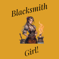 Blacksmith Girl Yellow T-shirt | Artistshot