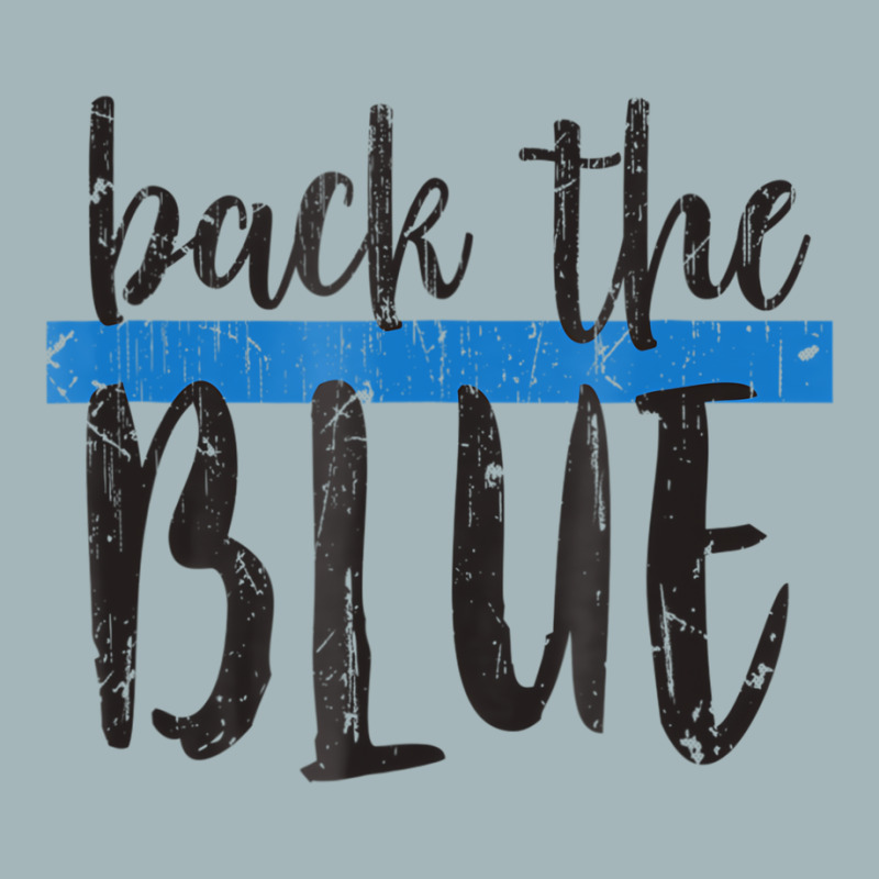 Back The Blue T Shirt   Police Support Tee   Copy Unisex Sherpa-lined Denim Jacket | Artistshot