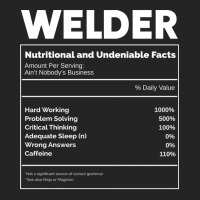 Welding Nutritkon Facts Welder Metalsmith Blue 3/4 Sleeve Shirt | Artistshot