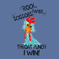 Rooster Chicken Rock Paper Scissors Throat Punch I Lightweight Hoodie | Artistshot