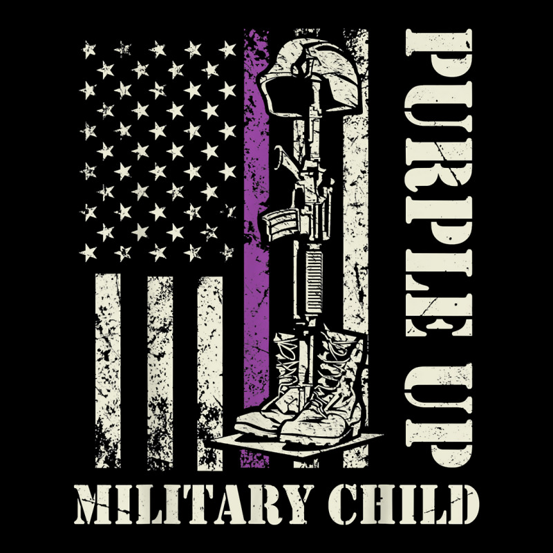 Purple Up Military Kids Shirt Military Child Month Unisex Jogger | Artistshot