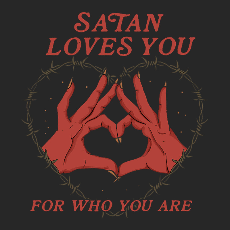 Satan Loves You For Who You Are Men's T-shirt Pajama Set by lexapool | Artistshot