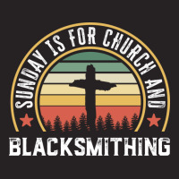 Church And Blacksmithing Funny Christian Faith Gif Vintage Cap | Artistshot