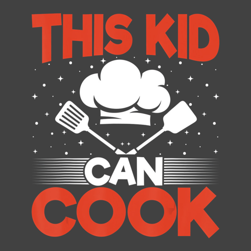 Chef Cook Culinary Kids   Funny This Kid Can Cook Vintage T-shirt | Artistshot