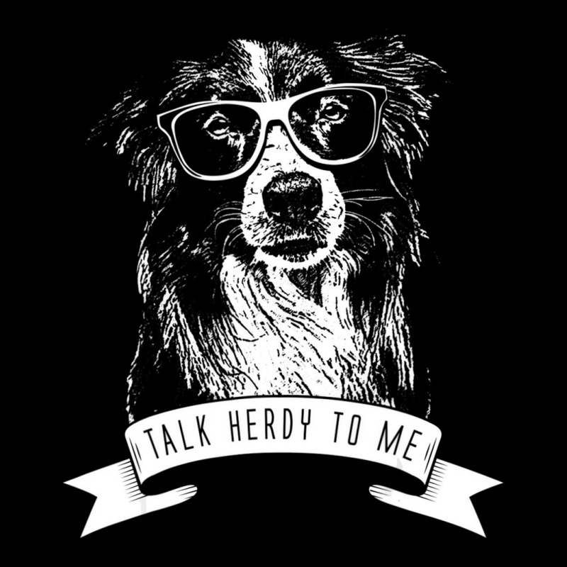 Border Collie Funny Talk Herdy To Me T Shirt Graphic T-shirt by mckitrickfxuk | Artistshot