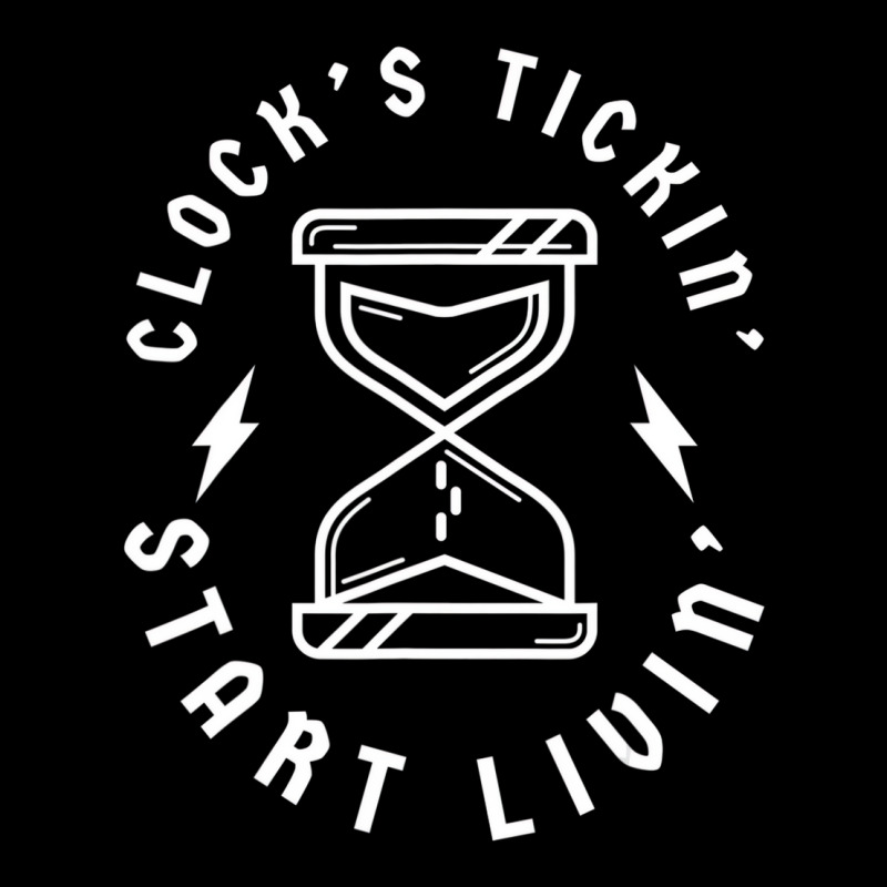 Clocks Ticking Start Living   Clock's Tickin' Star Adjustable Cap by murph | Artistshot