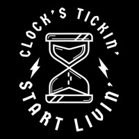 Clocks Ticking Start Living   Clock's Tickin' Star Kids Cap | Artistshot