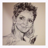 Halle Berry Portrait Tank Top | Artistshot