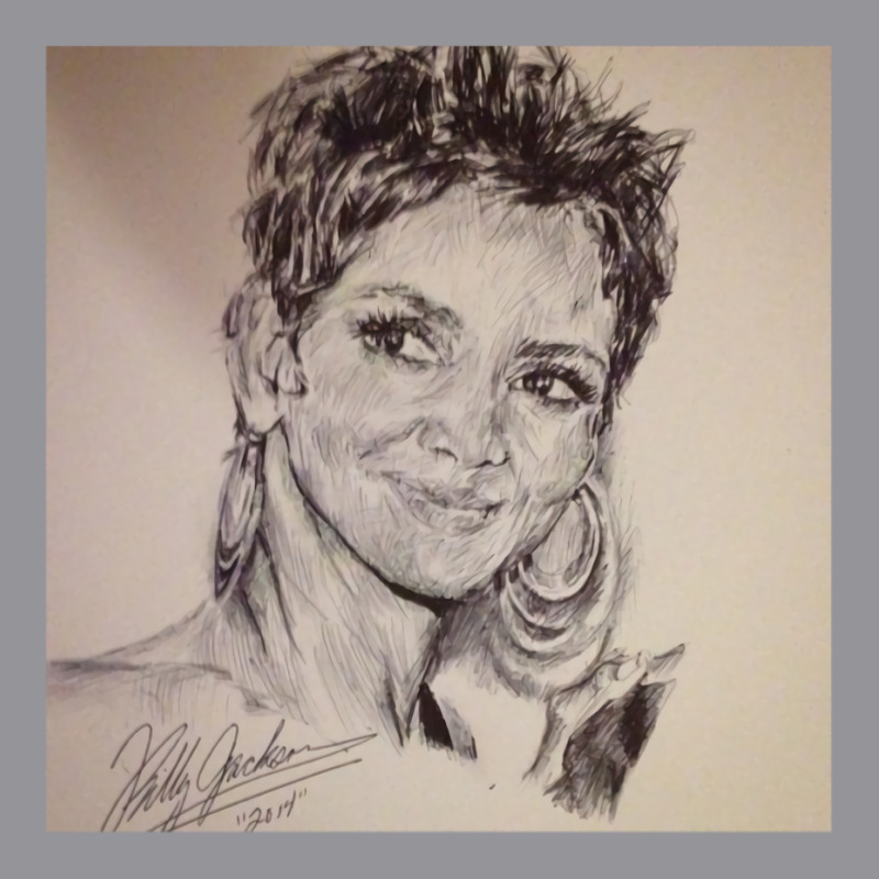 Halle Berry Portrait 3/4 Sleeve Shirt | Artistshot