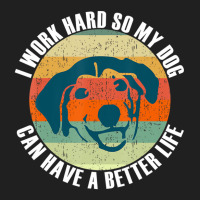 I Work Hard So My Dog Can Have A Better Life T Shi Ladies Polo Shirt | Artistshot