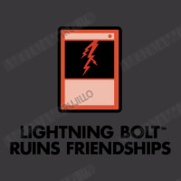 Lightning Bolt Ruins Friendships Ladies Curvy T-shirt | Artistshot