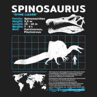 Spinosaurus Fact Sheet Dinosaur Facts Tank Top T-shirt | Artistshot