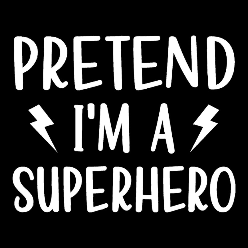 Pretend I'm A Superhero Funny Easy Halloween Costu V-neck Tee | Artistshot