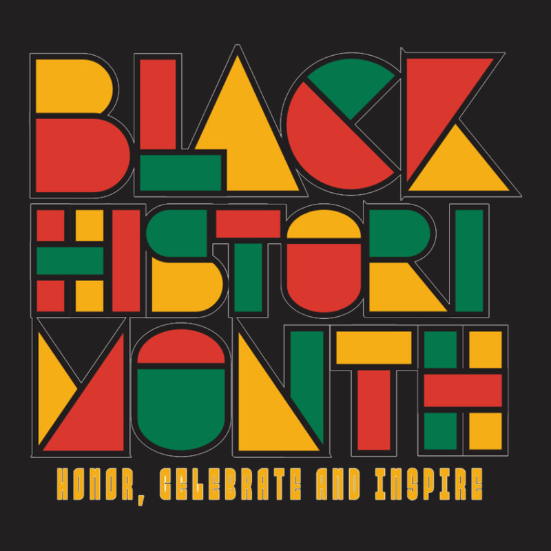 Geometric Black History Month T-shirt | Artistshot