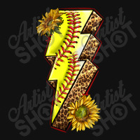 Sport Softball  Lightning Bolt Graphic T-shirt | Artistshot