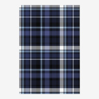 Blue And Grey Checks Graphic T-shirt | Artistshot