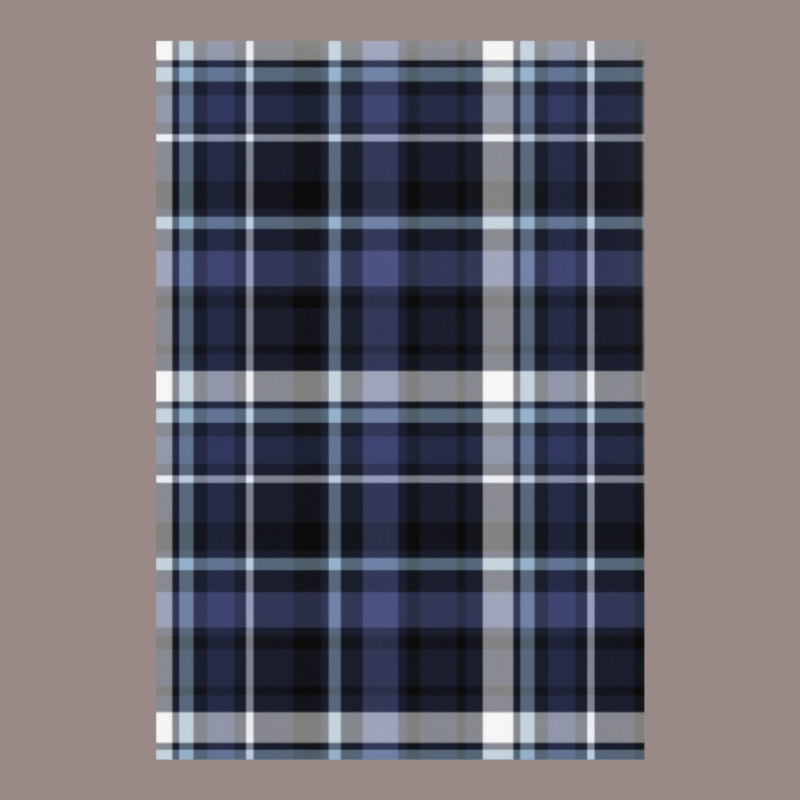 Blue And Grey Checks Vintage T-Shirt by heathybatevam | Artistshot