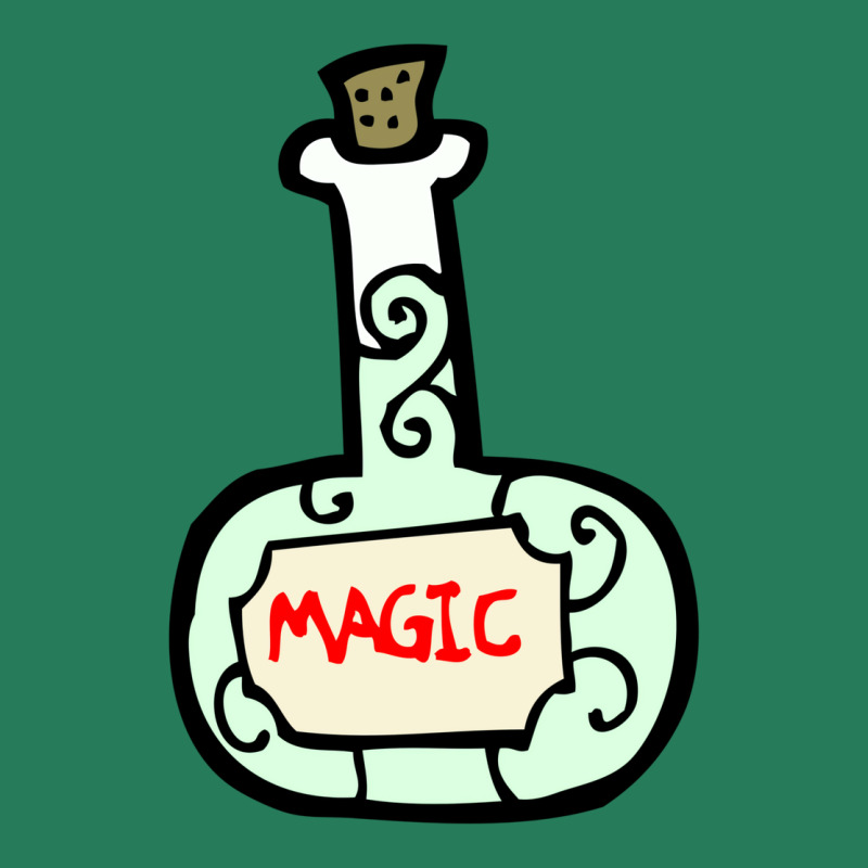 Green Magic Potion Bottle T-Shirt by morenpgowdru4 | Artistshot