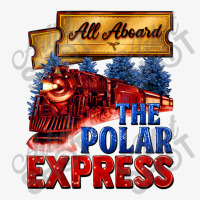 All Aboard The Polar Express Ladies Fitted T-shirt | Artistshot