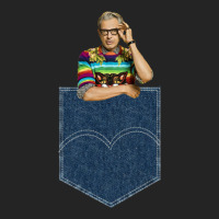 Pocket Jeff Goldblum 3/4 Sleeve Shirt | Artistshot