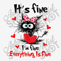 Its Fine Funny Cat Classic T-shirt | Artistshot