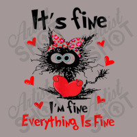 Its Fine Funny Cat Vintage Short | Artistshot