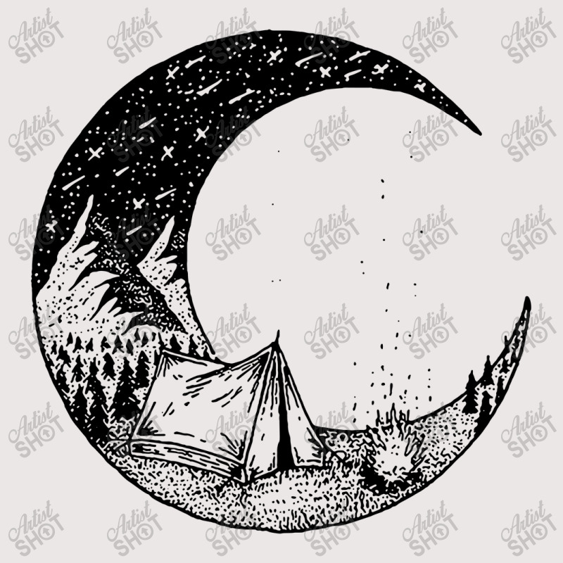 Camping Under The Stars Pocket T-Shirt by ifa art | Artistshot