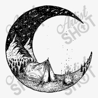 Camping Under The Stars Ladies Fitted T-shirt | Artistshot