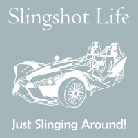 Slingshot Life Just Slinging Around T Shirt Unisex Sherpa-lined Denim Jacket | Artistshot